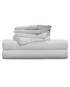 Pillow Guy Luxe Soft & Smooth 100% Tencel 6-piece Sheet Set In Grey