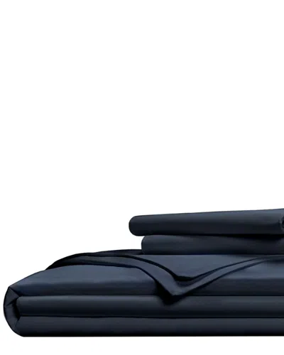 Pillow Guy Luxe Soft & Smooth 100% Tencel Duvet Cover Set In Blue