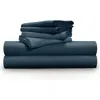 Pillow Guy Luxe Soft 'n Smooth Tencel® Lyocell Sheet Set In Pg Blue