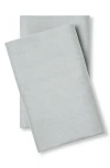 Pillow Guy Set Of 2 Luxe Soft 'n Smooth Tencel® Lyocell Pillowcases In Light Grey