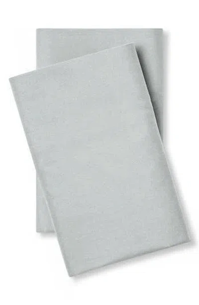 Pillow Guy Set Of 2 Luxe Soft 'n Smooth Tencel® Lyocell Pillowcases In Light Grey