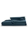 Pillow Guy Soft & Smooth Tencel Duvet Cover 3-piece Set In Pg Blue