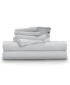 Pillow Guy Tencel Soft & Smooth 6-pc. Sheet Set, California King In Light Gray