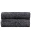 Pillow Guy Bamboo Hand Towel In Grey