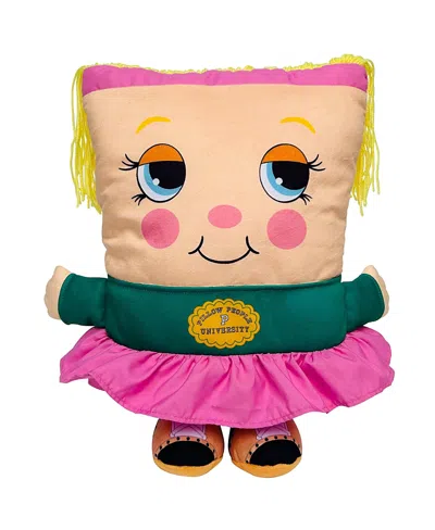 Pillow People Jill College Plush 2-in-1 Toy & Pillow, Ages 1+ In Pink