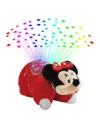 Pillow Pets Disney Rockin The Dots Minnie Sleeptime Lite In Medium Red