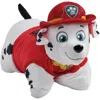 Pillow Pets Nickelodeon Paw Patrol Marshall Stuffed Animal Plush Toy In Black,whit