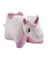 Pillow Pets Signature Sparkly Unicorn Stuffed Animal Plush Toy In Pink
