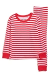 Pillow Talk Kids' Matching Family Stripe Long Sleeve Pajamas
