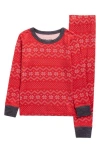 Pillow Talk Matching Family Fair Isle Footed Pajamas