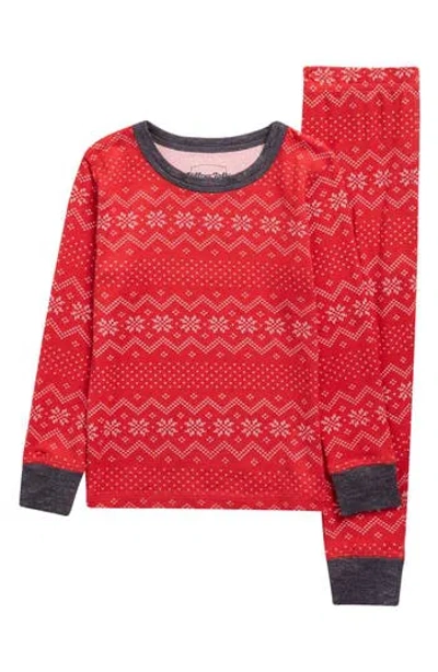 Pillow Talk Matching Family Fair Isle Footed Pajamas