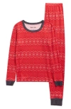 Pillow Talk Matching Family Fair Isle Long Sleeve Pajamas