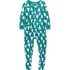 Pillow Talk Matching Family Merry Tree Footed Pajamas