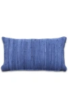 Pillowpia Chindi Lumbar Pillow Cover In Blue