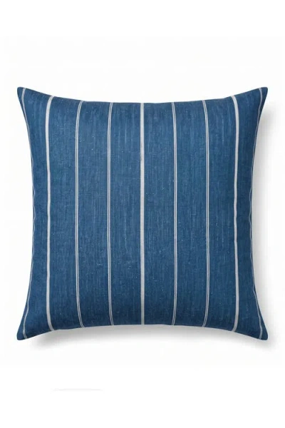 Pillowpia Loma Striped Pillow Cover In Blue