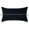 Pillowpia Minerva Lumbar Pillow Cover In Black