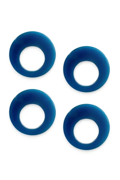 Pillowpia Resin Napkin Rings Small Set/4