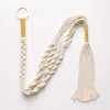 Pillowpia Trina Macrame Plant Hanger In Ocre