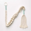 Pillowpia Trina Macrame Plant Hanger In Sea Glass