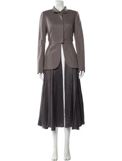Pre-owned Pilosoule Coat In Gray