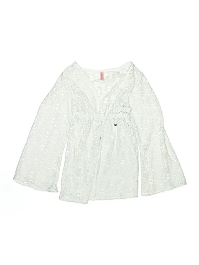 Pre-owned Pilyq Kids' 3/4 Sleeve T-shirt In Green