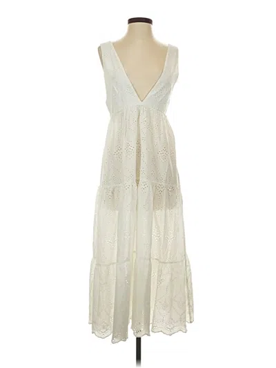 Pre-owned Pilyq Casual Dress In Ivory