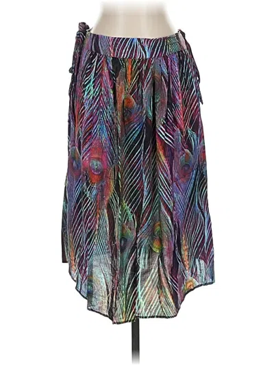 Pre-owned Pilyq Casual Skirt In Purple