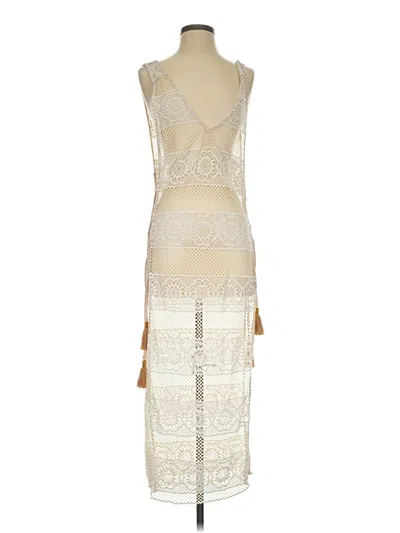 Pre-owned Pilyq Cocktail Dress In Ivory