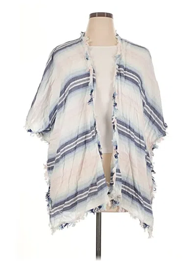 Pre-owned Pilyq Kimono In Blue