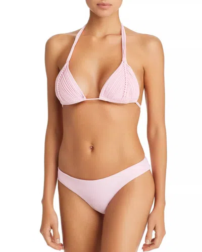Pilyq Riviera Bikini Bottom In Pink In Multi