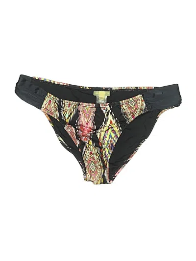 Pre-owned Pilyq Swimsuit Bottoms In Black