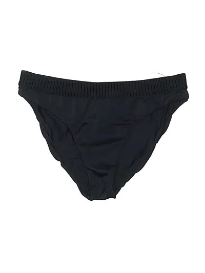 Pre-owned Pilyq Swimsuit Bottoms In Black