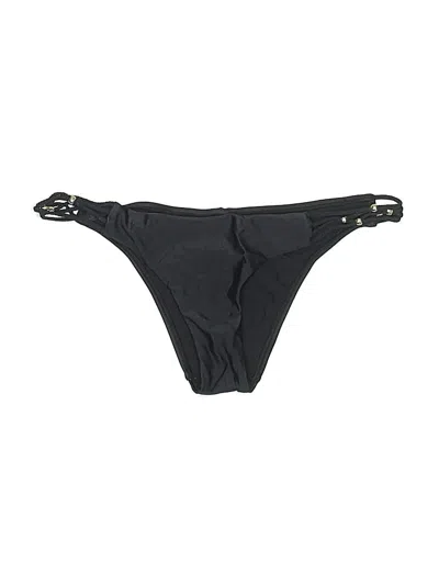 Pre-owned Pilyq Swimsuit Bottoms In Black