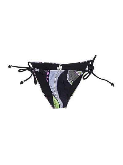 Pre-owned Pilyq Swimsuit Bottoms In Black