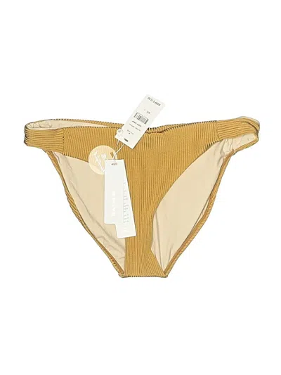 Pilyq Swimsuit Bottoms In Gold