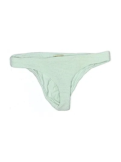 Pre-owned Pilyq Swimsuit Bottoms In Green