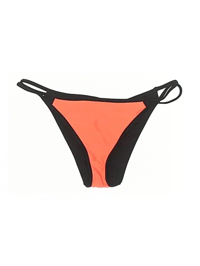 Pre-owned Pilyq Swimsuit Bottoms In Orange
