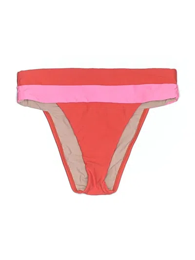 Pre-owned Pilyq Swimsuit Bottoms In Red
