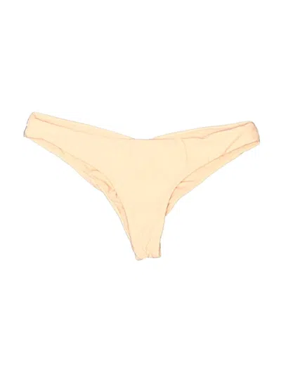 Pre-owned Pilyq Swimsuit Bottoms In Tan