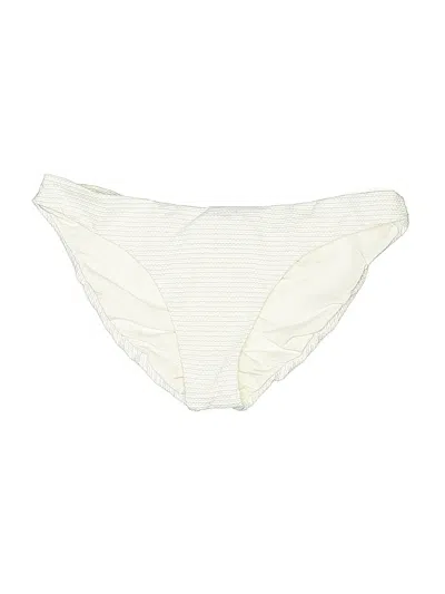 Pre-owned Pilyq Swimsuit Bottoms In White