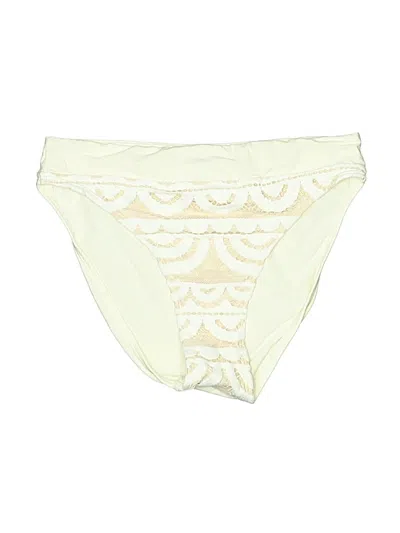 Pre-owned Pilyq Swimsuit Bottoms In White