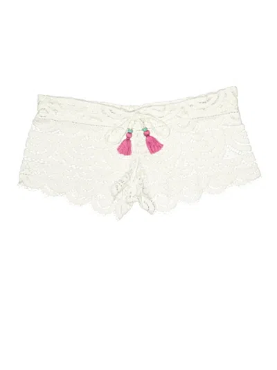 Pre-owned Pilyq Swimsuit Bottoms In White