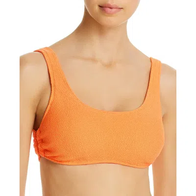 Pilyq Womens Ring Side Scoop Neck Swim Top Separates In Multi