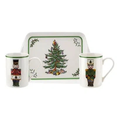 Pimpernel 3-piece Nutcracker Mug & Tray Set In Multi