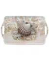 Pimpernel Beach Prize Large Melamine Handled Tray In Multi