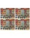 Pimpernel Boat Scene Placemats Set Of 4 In Multi