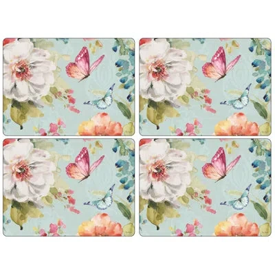 Pimpernel Colorful Breeze Placemats 15.7 X 11.7" In Blue