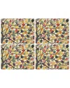 Pimpernel Dancing Branches Set Of 4 Placemats In Multi