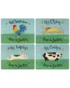 Pimpernel Dans Le Jardin Placemats Set Of 4 In Multi