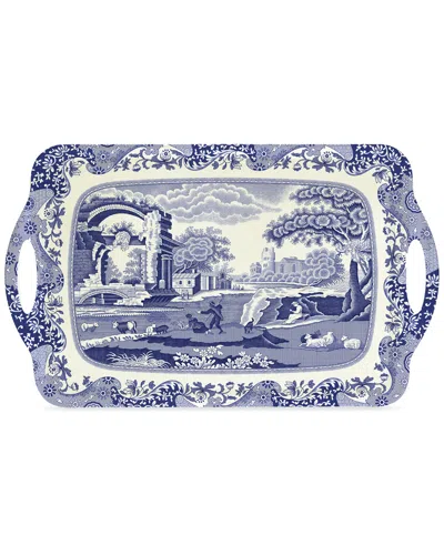 Pimpernel Dnu  Blue Italian 19.25in Melamine Tray